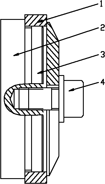 Thin-wall piece lathe clamp