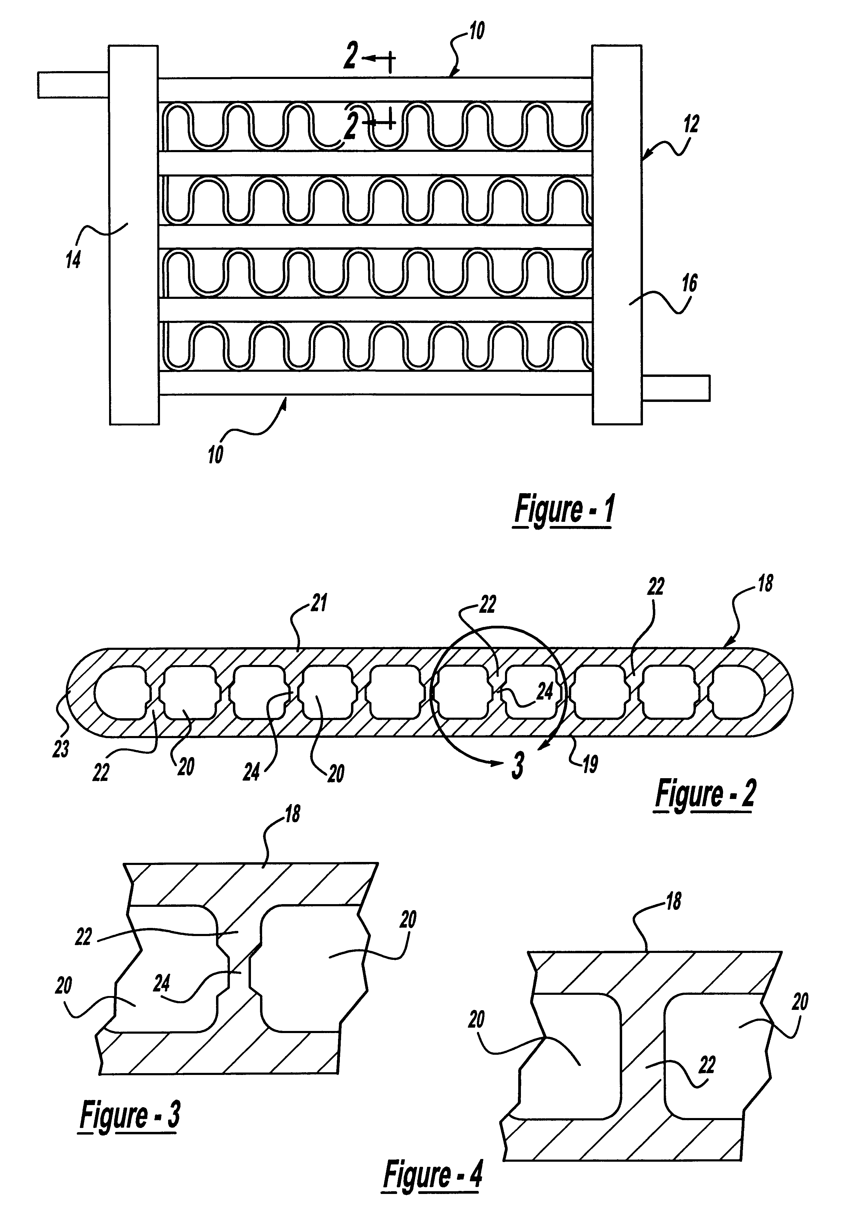 Micro-multiport (MMP) tubing with improved metallurgical strength and method for making said tubing