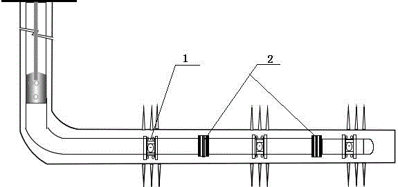 A method for segmental testing of horizontal wells using a soluble gel cartridge packer