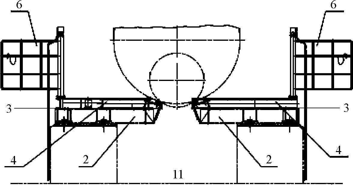 Edge safety device for entry and exit pits of cold rolling mill and method of use thereof