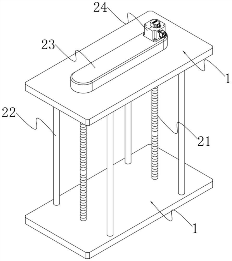 Air-blast quenching device in extrusion forming process