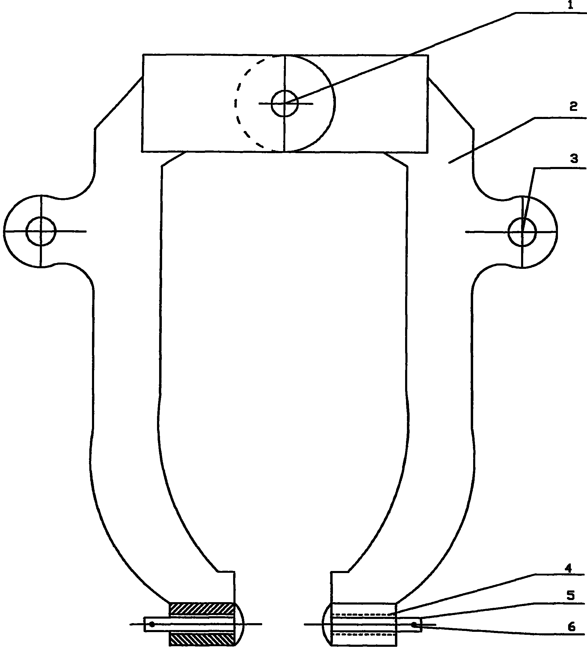 Non-flash groove, non ingot tail smithing method for large-scale wind power principal axle