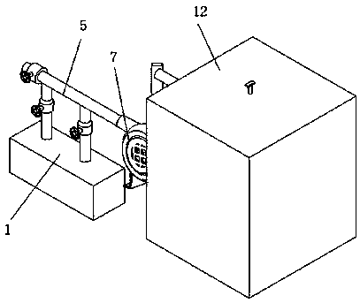 Filter screen service life detection device and detection method thereof