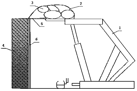 Methods for treating fully mechanized coal mining face roof accidents through flexible air bags