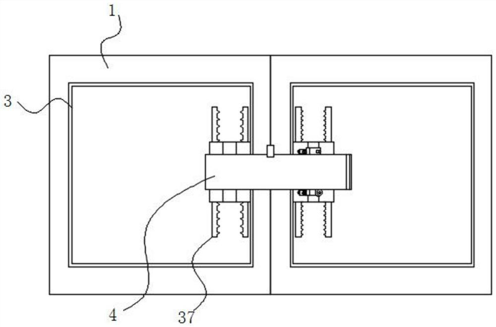 Spiral clamping device for splicing building templates