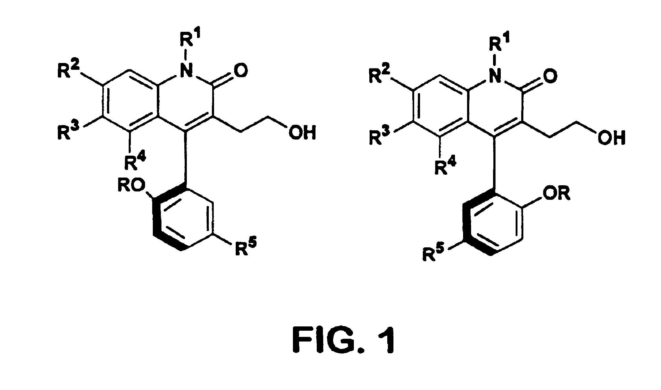 Atropisomers of 3-substituted-4-arylquinolin-2-one derivatives