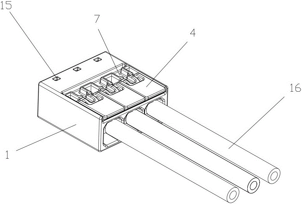 A plug-in terminal