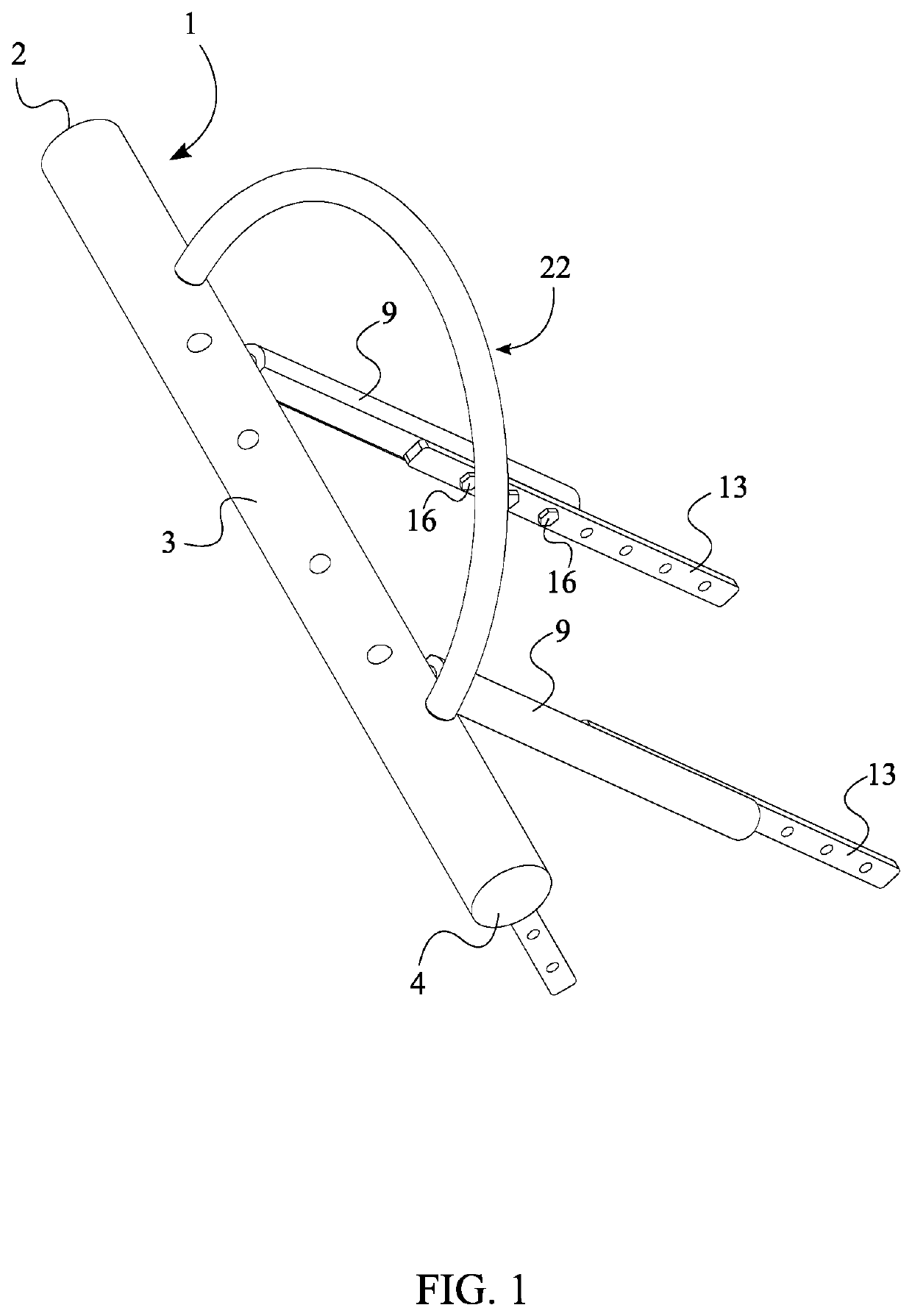 Bumper used in a motorized vehicle