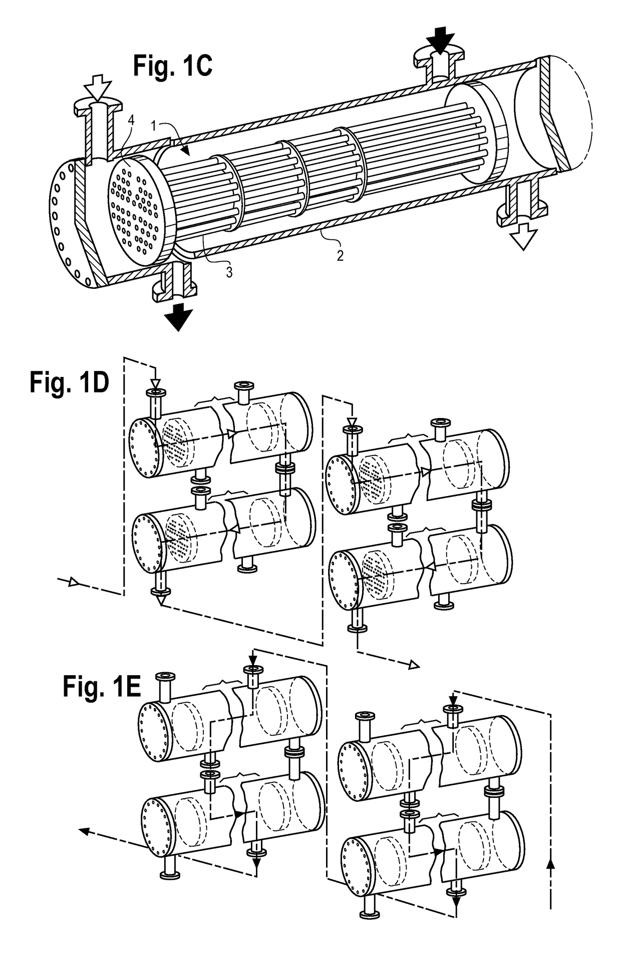 Method and system for the in-situ removal of carbonaceous deposits from heat exchanger tube bundles