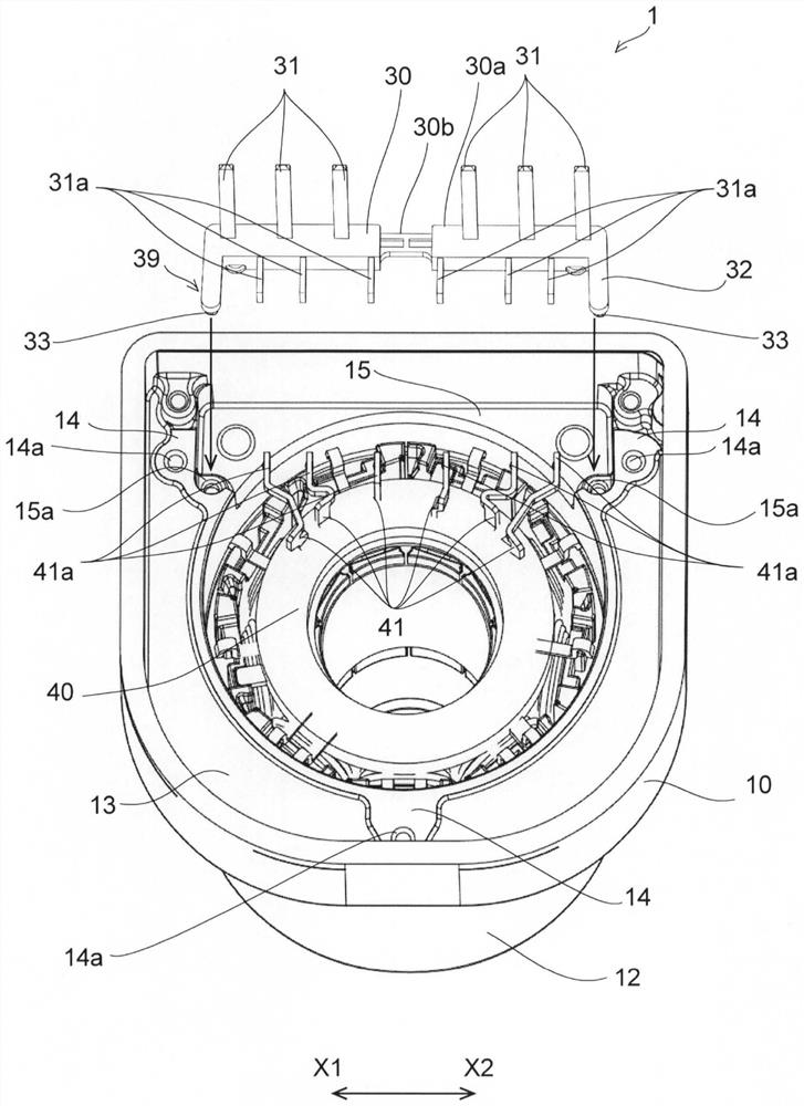 Motor and method of manufacturing the motor