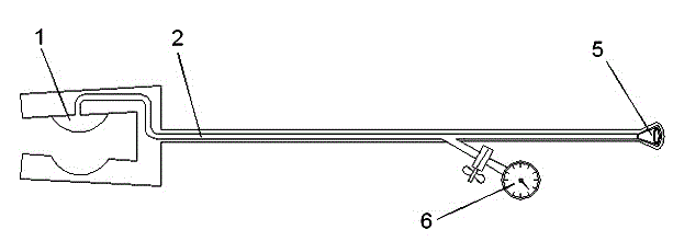 Renal artery directional blocking device