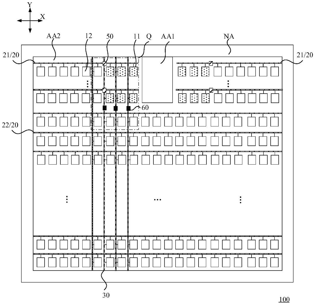 Display panel, first pixel circuit and display device