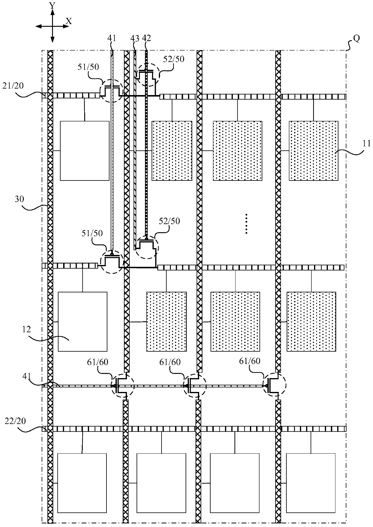 Display panel, first pixel circuit and display device