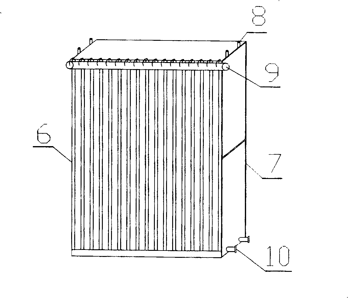 Bioreactor using polyvinyl alcohol nano microsphere dynamic film as filtration medium