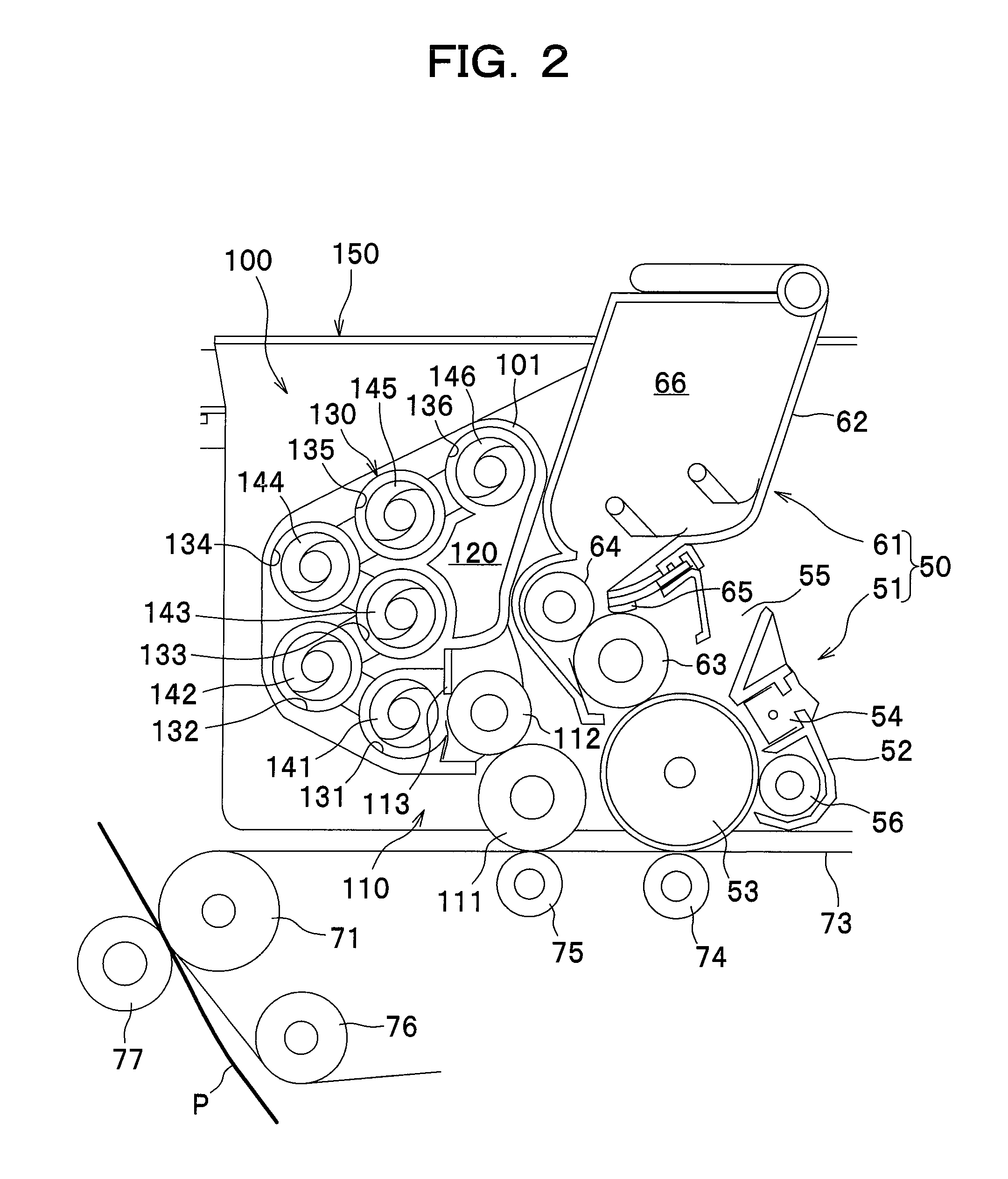 Image forming apparatus with a cleaning device