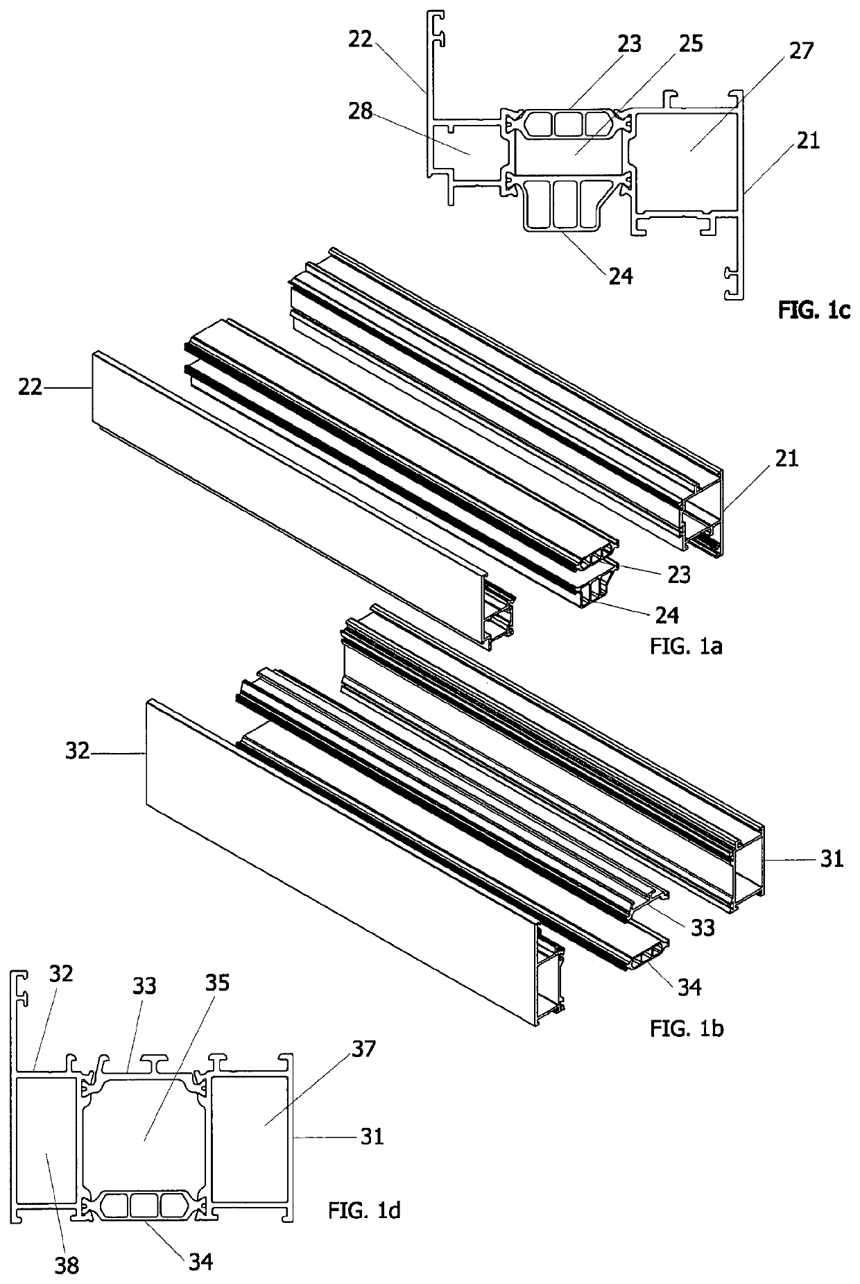 Device for delivering an insulation enhancing polyurethane foam within profiles used in doors, windows and related applications