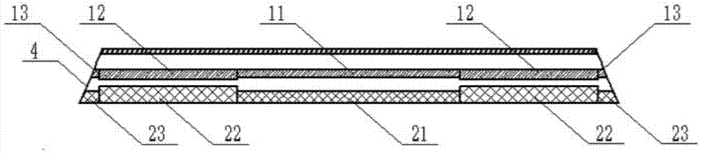 Arrangement Structure and Arrangement Method of Less Filler in Natural Ventilation Counterflow Wet Cooling Tower