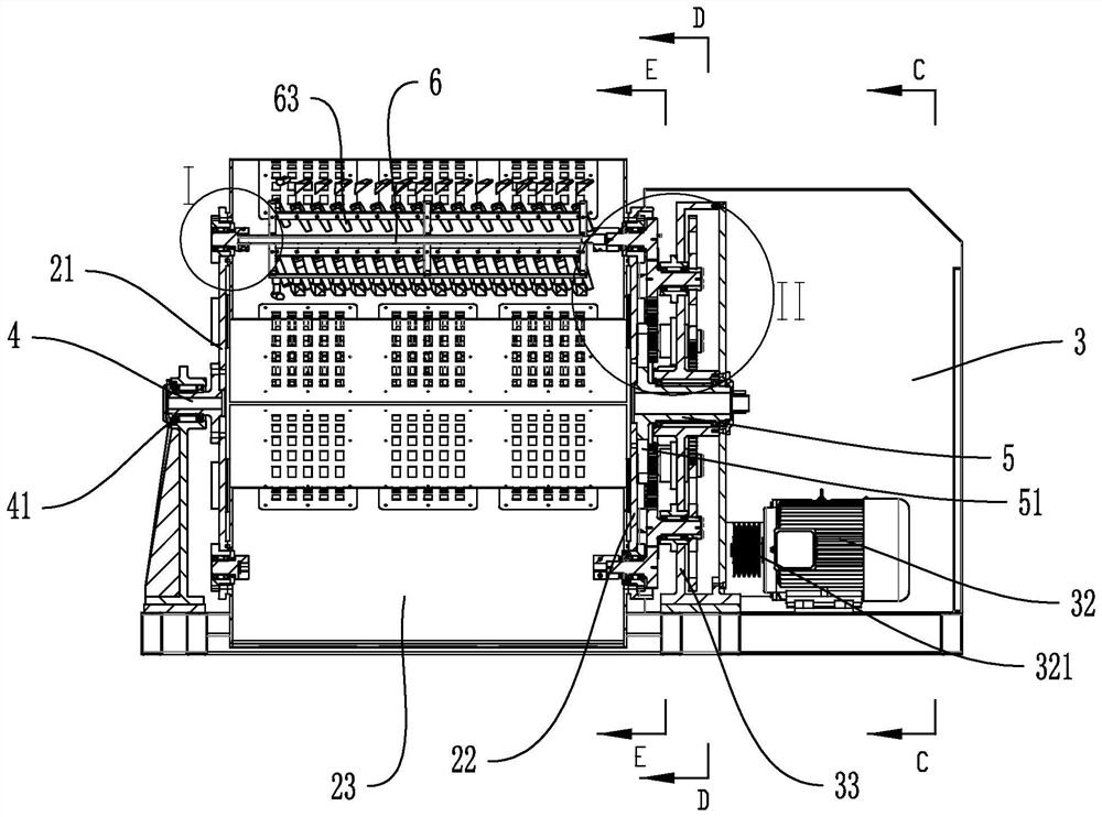 Efficient polishing machine provided with multiple stations