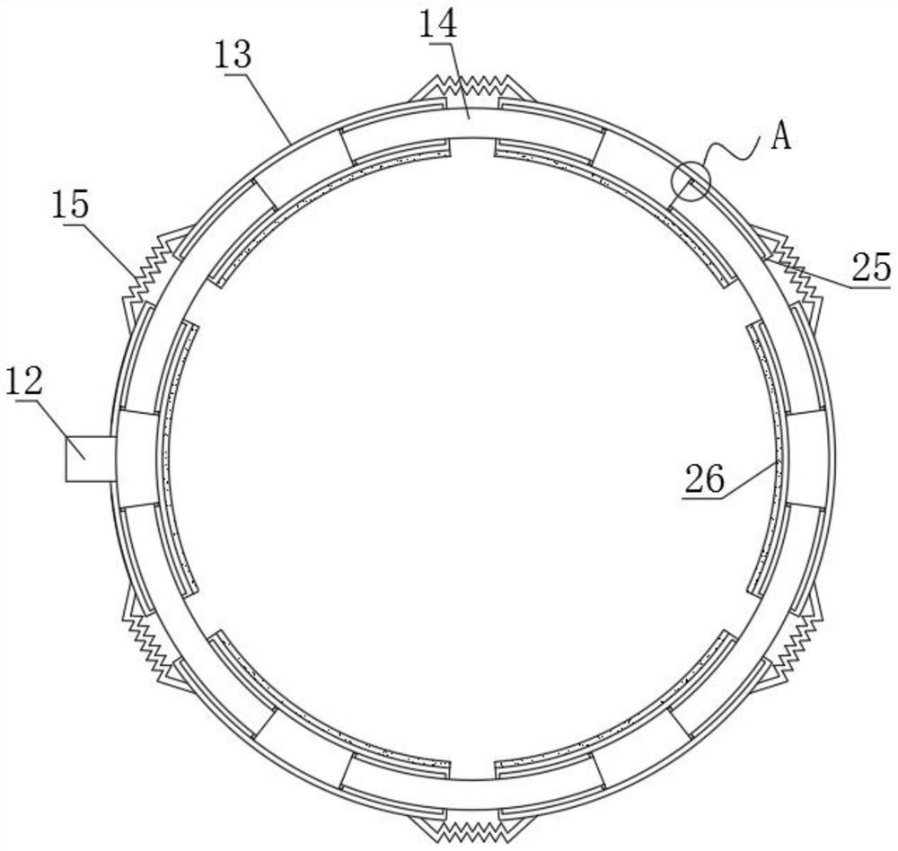 Cooling water circulating device of medium-frequency induction heating furnace