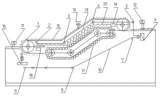 Escalator accident emergency stop monitoring safety device