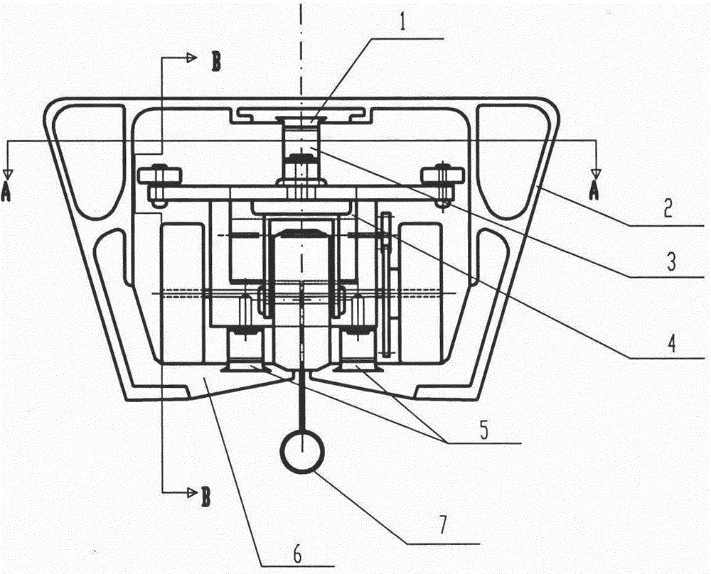 A hanging type three-dimensional warehouse automatic picking and conveying system