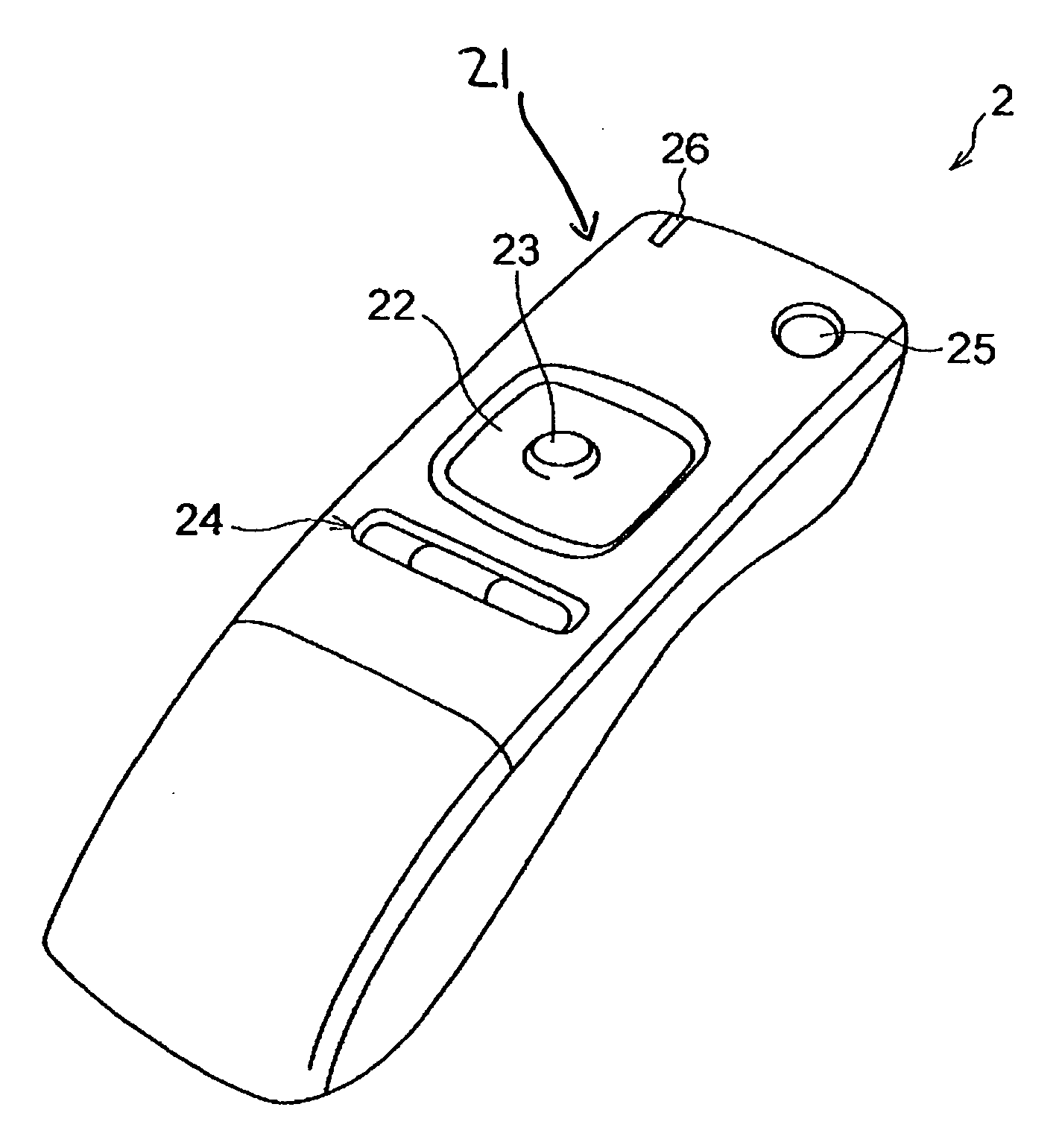 Position input device, remote control device, computer system and electronic equipment