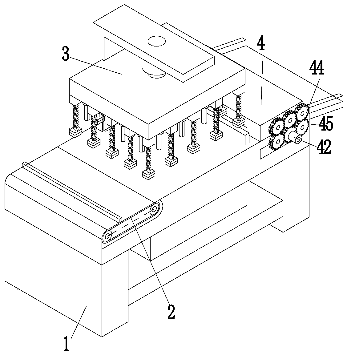 Computer cabinet manufacturing and machining auxiliary device