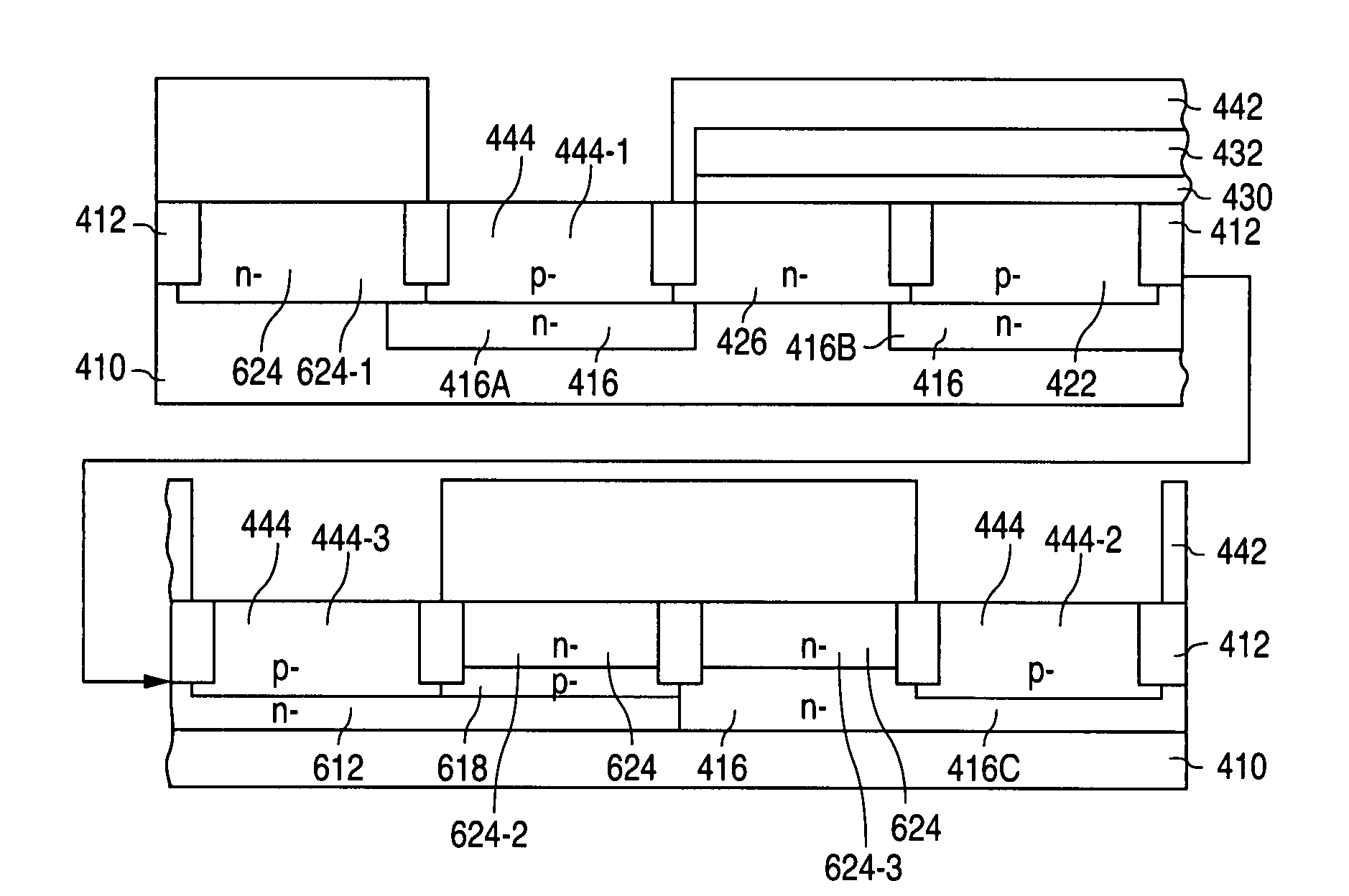 Method of forming npn and pnp bipolar transistors in a CMOS process flow that allows the collectors of the bipolar transistors to be biased differently than the substrate material