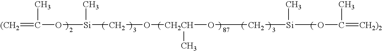 Hydrophilic polyorganosiloxane composition