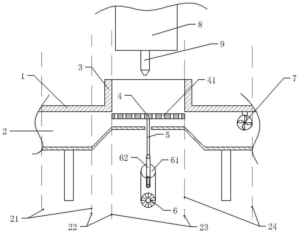 LCD screen cutting and processing device