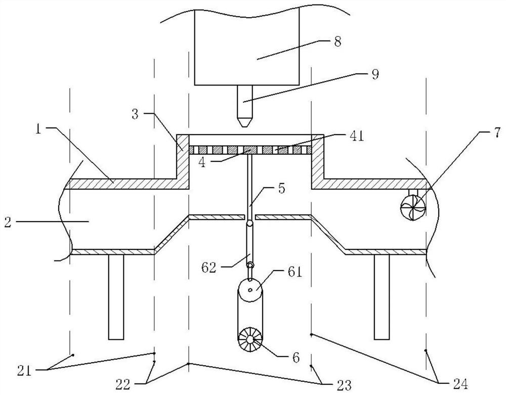 LCD screen cutting and processing device