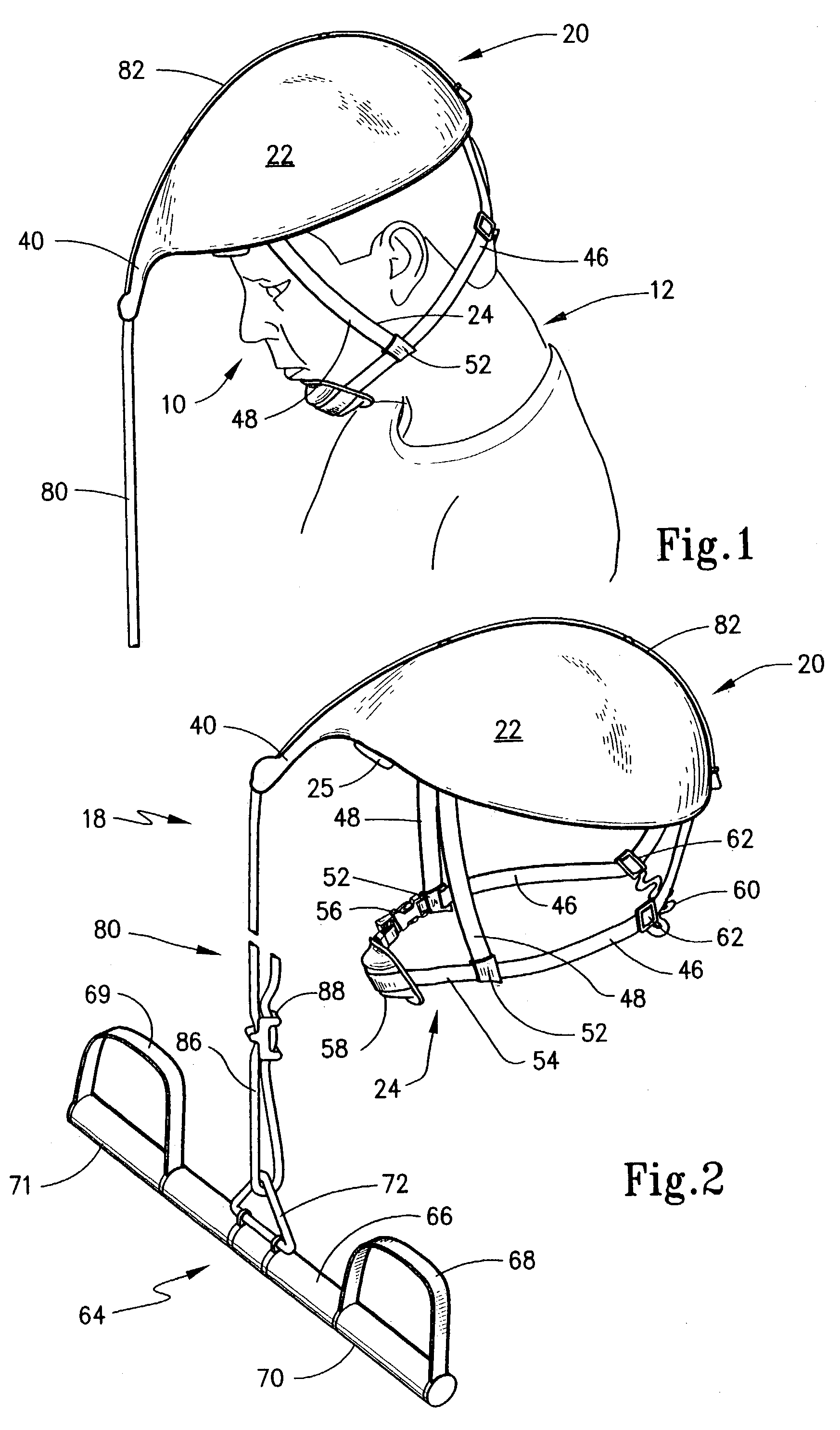 Therapeutic exercising apparatus and the method for the neck
