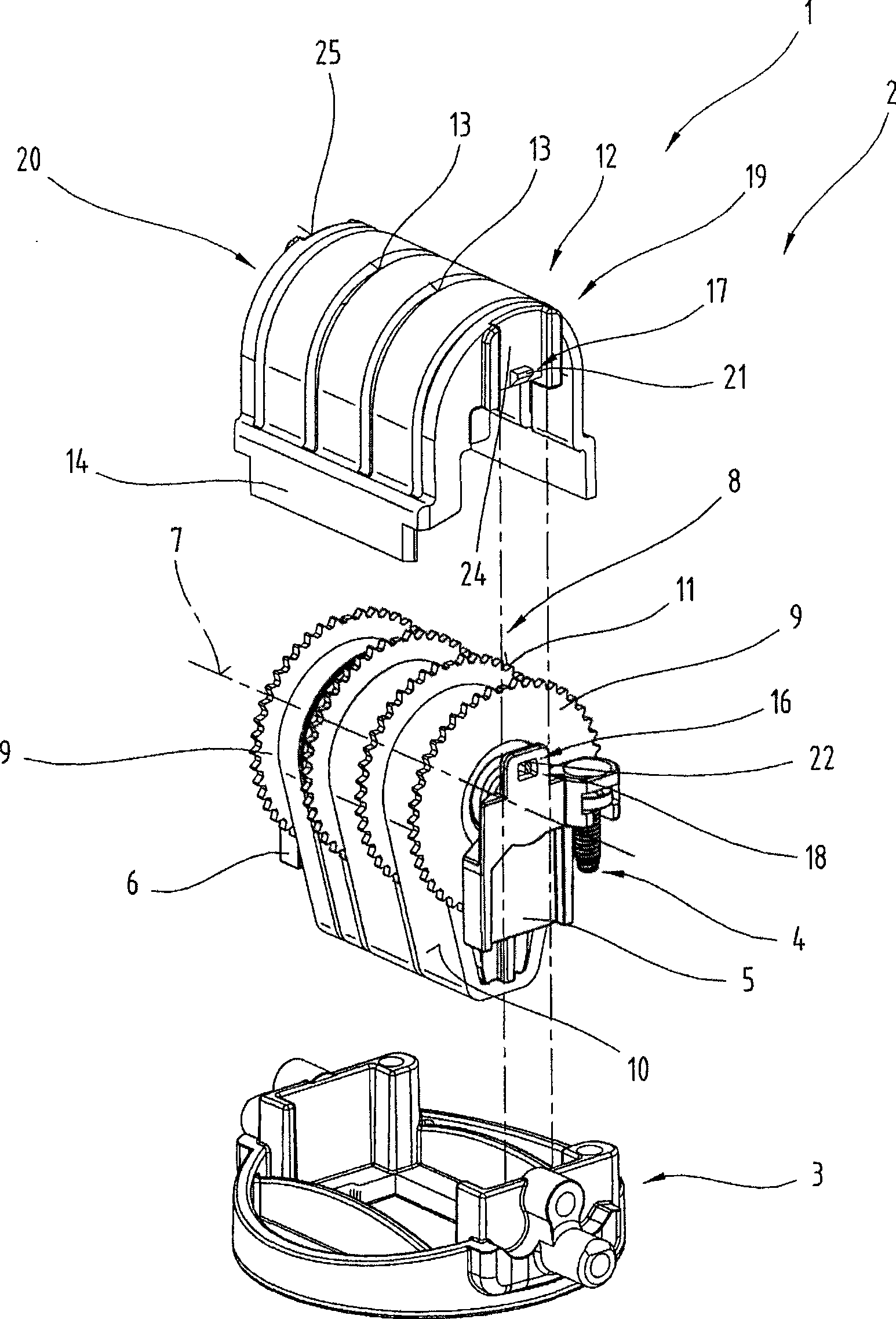 Stamp insert