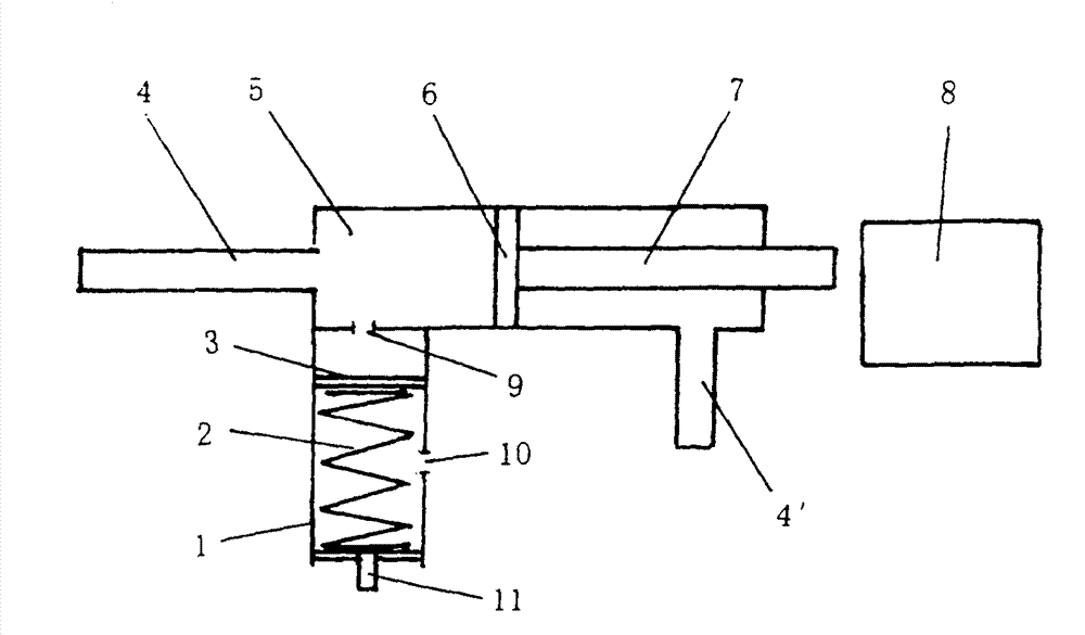 PCB receiving machine push rod with adjustable thrust