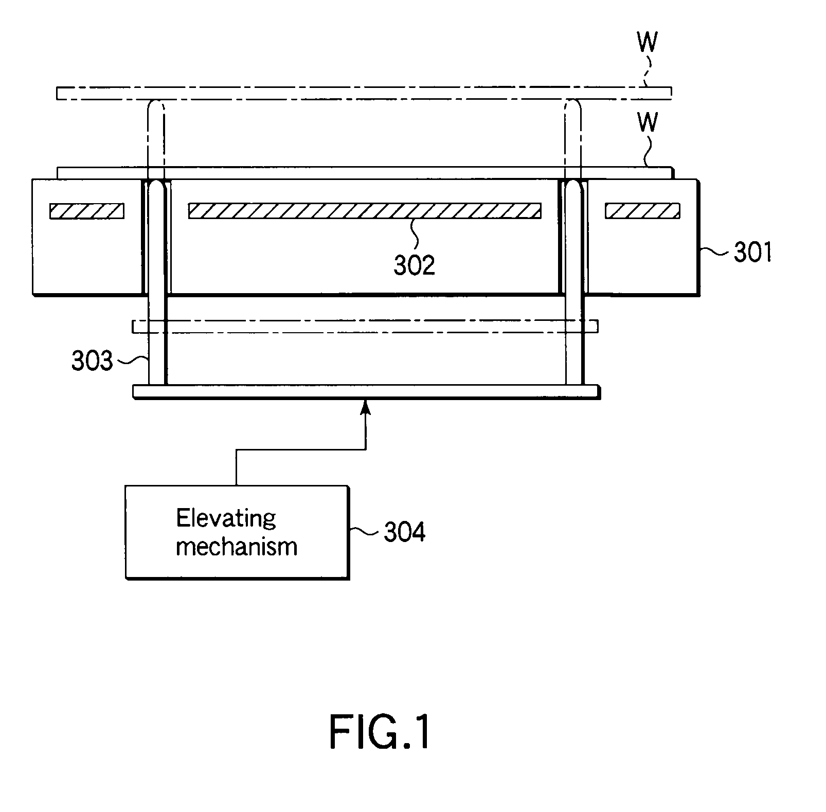 Substrate processing apparatus, substrate placing table used for same, and member exposed to plasma