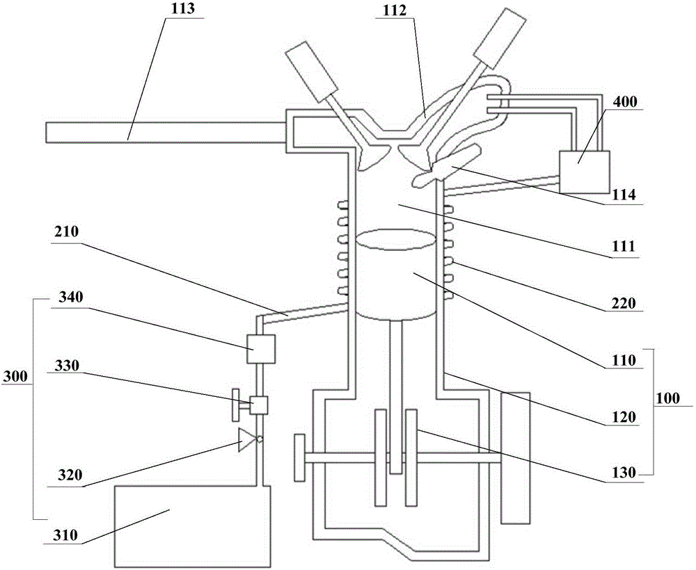 Internal combustion engine and vehicle