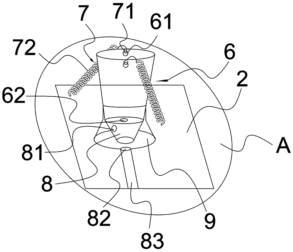 Burglar mesh for flower growing