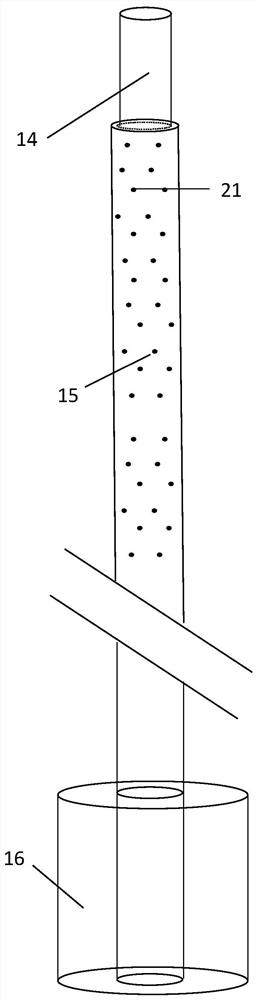 Anti-displacement biliary drainage tube and implantation device