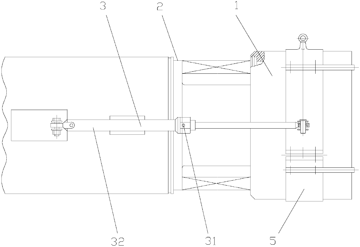 Process method and apparatus of thermal sleeving of rotor retaining ring of turbo-generator