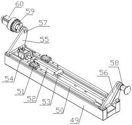 Full-automatic sawing device with pressing function