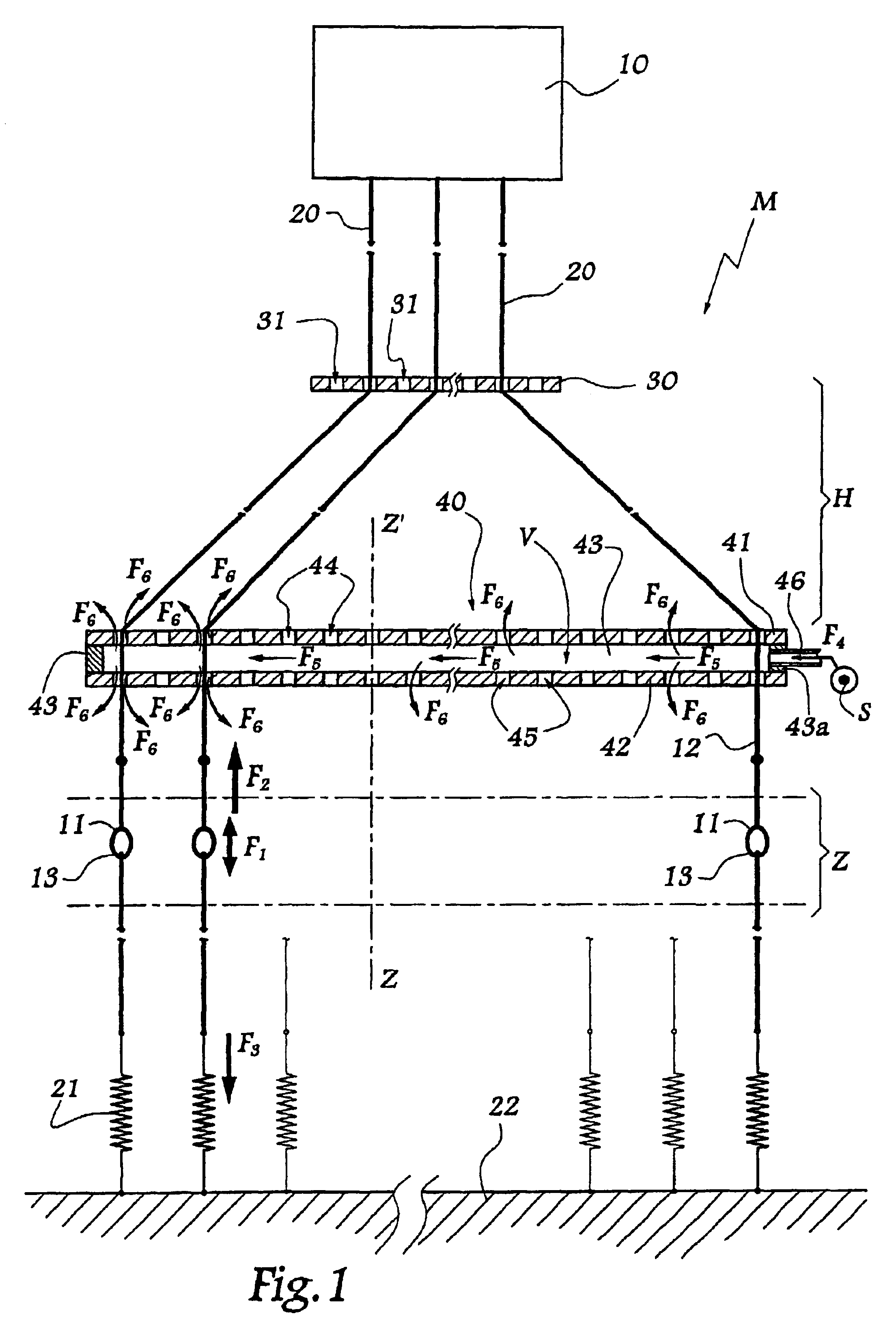 Method and apparatus for guiding the harness cords of a Jacquard loom
