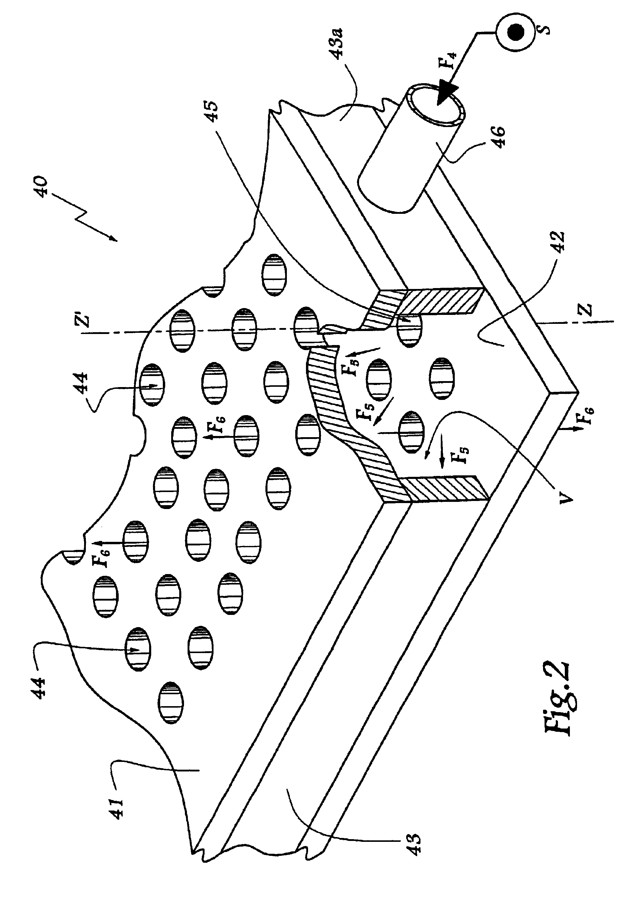 Method and apparatus for guiding the harness cords of a Jacquard loom