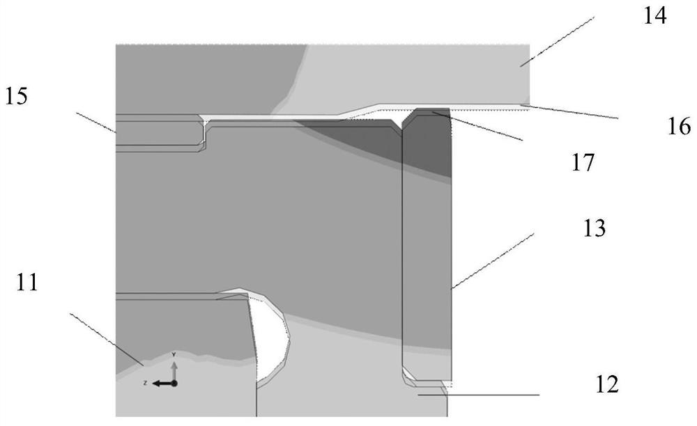 Method for determining reserved heat gap between carbon scraping ring and cylinder cover and engine