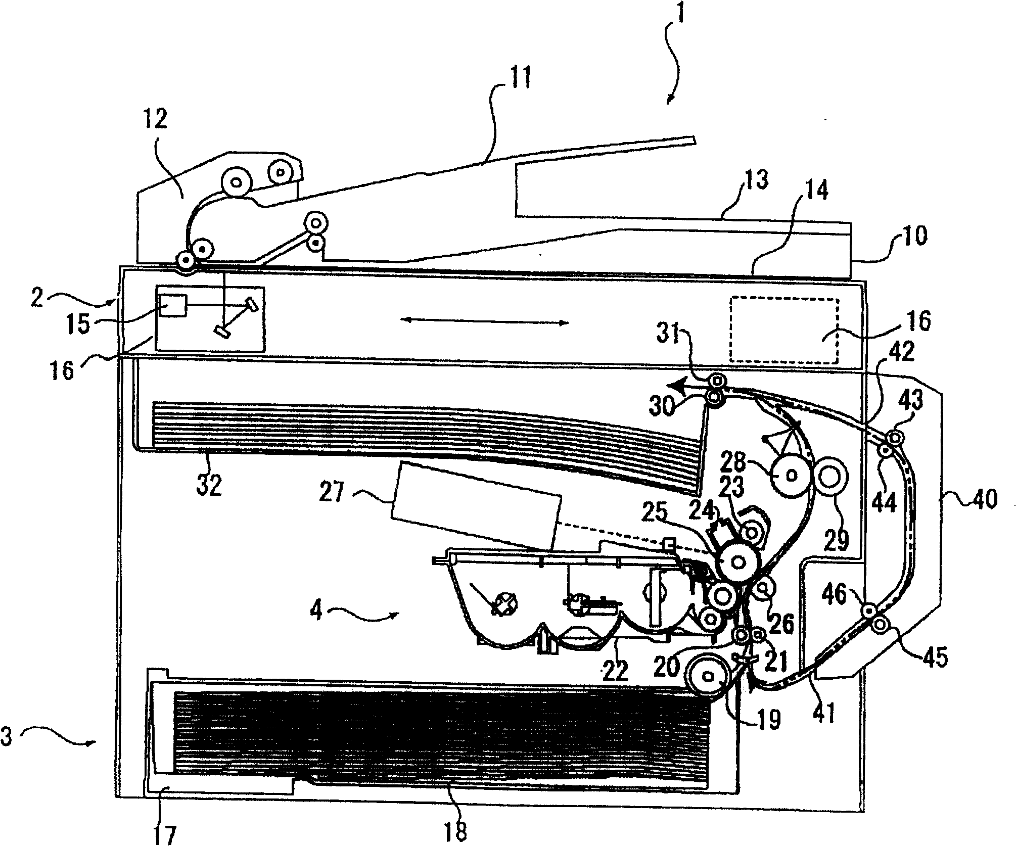 Developing unit and image forming device having the developing unit