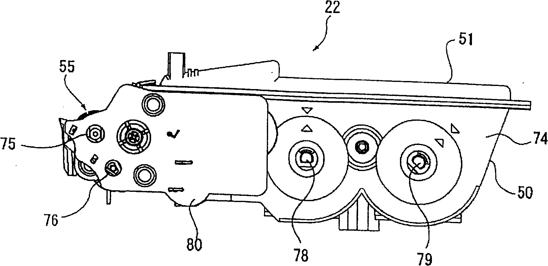 Developing unit and image forming device having the developing unit