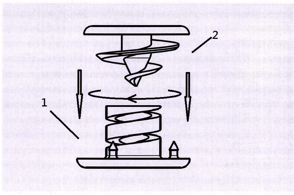 Lock catch sticking cardboard to carton and carton making method