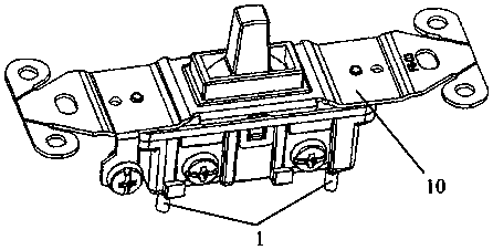 A kind of quick wiring device and electrical accessories