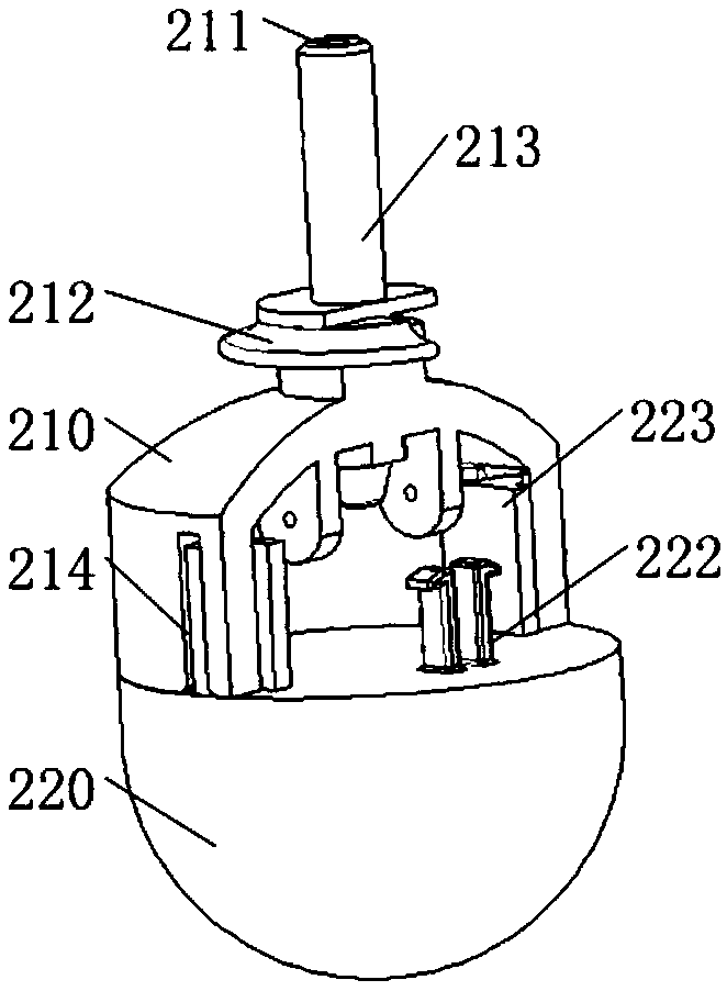 Combined-type air inlet and exhaust valve