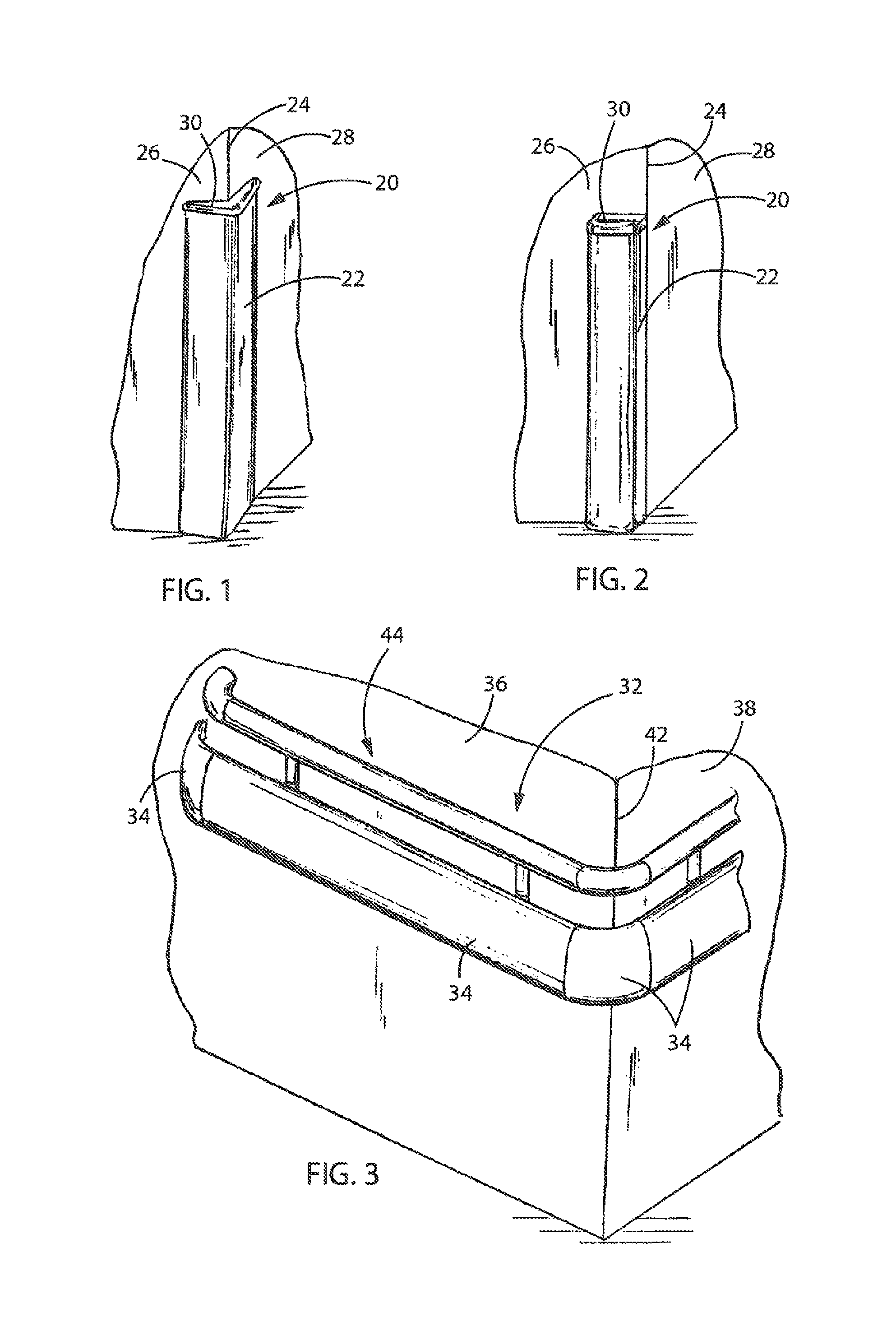 Door and wall protection structures and material for producing the same