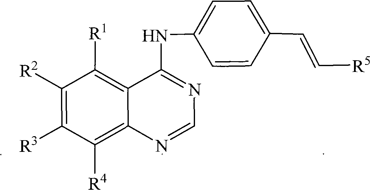 Novel anilinoquinazoline derivatives and preparation method thereof